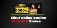 Efbet Bonus - 93065 възможности