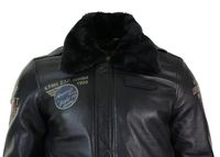 Aviator Leather Jacket - 58717 promotions