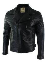 Mens Leather Biker Jacket - 88771 best sellers