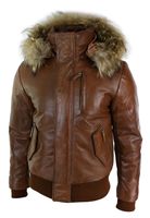 Mens Leather Jacket With Hood - 66537 selections