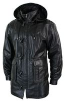 Mens Leather Jacket With Hood - 43355 varieties