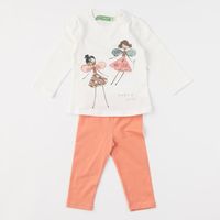 Νέα σετ κολαν μπλουζα κοριτσι 1