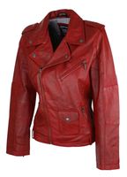 Womens Leather Biker Jacket - 86040 news