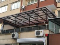 навес от сандвич панели - 70079 варианти